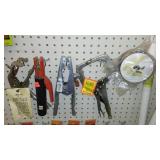 Welding Mig Wire, Ground Clamp, locking C clamp and more.