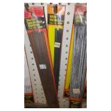 Welding Rods, Filter Plates assortment.