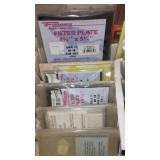 Welding Rods, Filter Plates assortment.