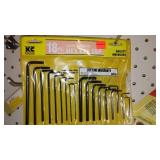 Hex Key Set, Cresent Wrench, Saws and more.