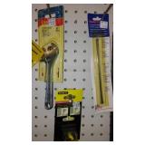 Hex Key Set, Cresent Wrench, Saws and more.