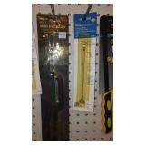 Hex Key Set, Cresent Wrench, Saws and more.