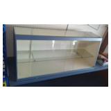 Display Cabinet, Metal and Glass.