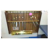 Chicago Cutlery (10) in Display Case.