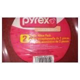 Pyrex 7x11, 9 x 13 and 9 in. Pie Plates (3)