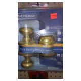 Schlage Security and Hall / Closet Set.