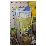 Rivet Tool and Assorted Rivets.