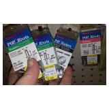 Rivet Tool and Assorted Rivets.