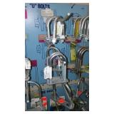 Assorted Zinc Plated U Bolts.