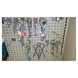 Various Eye Bolts and Hooks.