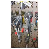 Various Eye Bolts and Hooks.