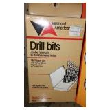 Black and Decker 3/8 in. Variable Speed Drill and bits.