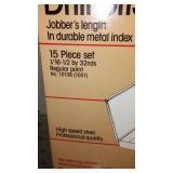 Black and Decker 3/8 in. Variable Speed Drill and bits.