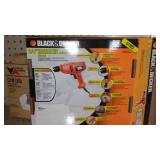 Black and Decker 3/8 in. Variable Speed Drill and bits.