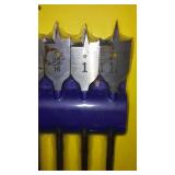 Irwin Assorted Boring Bits.