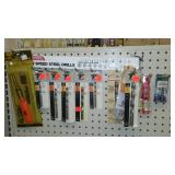 Assorted Triumph Drill Bits.