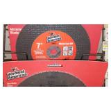 Cut off, Masonry, and Plywood Saw Blades (5).