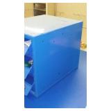 6 Compartment Hardware Organizer with contents.