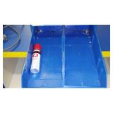 6 Compartment Hardware Organizer with contents.