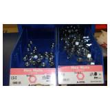 6 Compartment Hardware Organizer with contents.