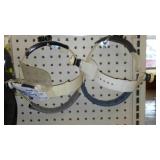 Forney Welding Helmet, head gear (2) and Safety Glasses.