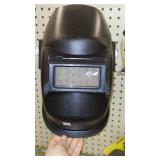 Forney Welding Helmet, head gear (2) and Safety Glasses.