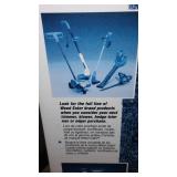 Weed Eater, Flag, Flood Light and more.