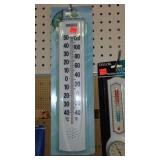 Outdoor Light, 6 in. Fan, Anti Bug (2) Clock.