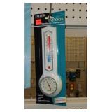 Outdoor Light, 6 in. Fan, Anti Bug (2) Clock.