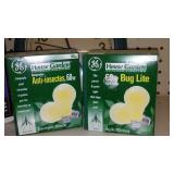 Outdoor Light, 6 in. Fan, Anti Bug (2) Clock.