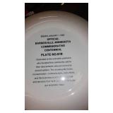 Barnesville Centennial Plate 1882-1982 (3), Numbered.