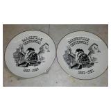 Barnesville Centennial Plate 1882-1982 (3), Numbered.