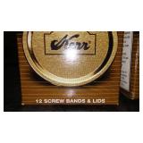 Kerr Regular Bands and Lids (2 / 12 ct. ea.).