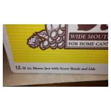 Kerr Wide Mouth Jars 32 oz. (12), Lids (2/12 ct ea).