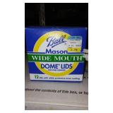 Ball Wide Mouth Pint Jars (12), lids (2 / 12 ct.