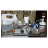 Hamilton Beach Mixer and More. S/P, Recipe Box, Chopper.