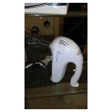 Toaster Oven, Mixer, Knife, Iron.