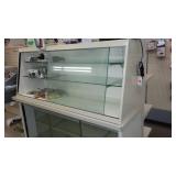 Display Cabinet, Metal and Glass.