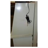 Display Cabinet, Metal and Glass.