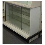 Double Sided Peg Board and Glass Display.