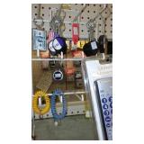 Assortment Keychains, camera, calculators and more.