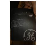 GE Cassette Clock Radio, 2 alarm.