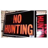 Metal and Plastic Sign Variety.