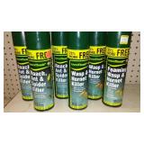 Roach (3) and Wasp Spray (3).