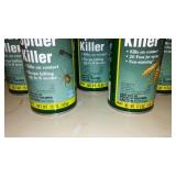 Roach (3) and Wasp Spray (3).