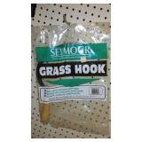 Shingle Shovel, Rake and Grass Hook.