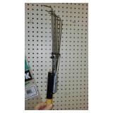 Shingle Shovel, Rake and Grass Hook.