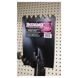 Shingle Shovel, Rake and Grass Hook.