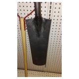 Spade and Trenching Shovel, Weed Cutter.