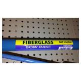 Bow Rake and Weed Cutter.